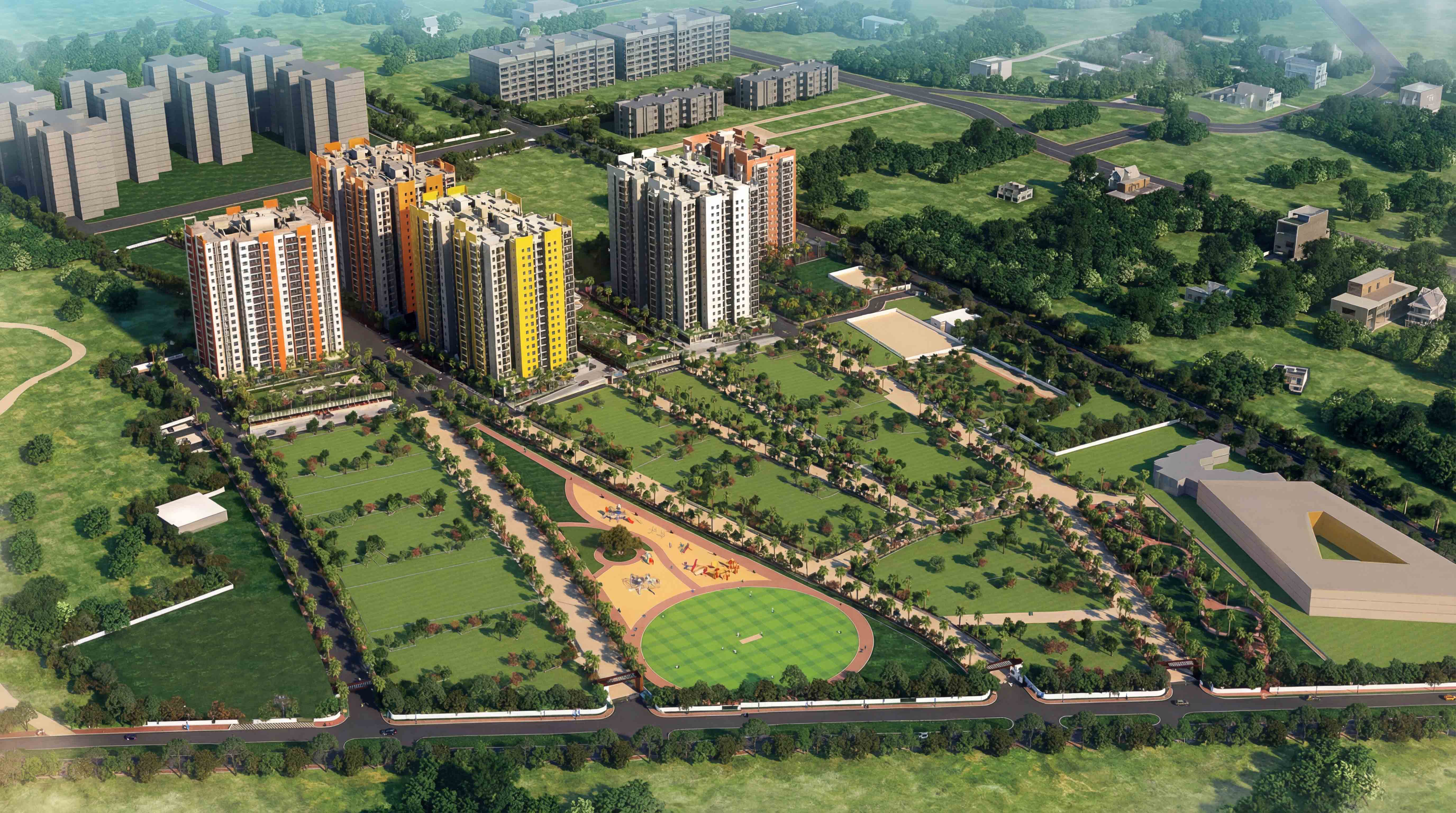 Premium 2 & 3 BHK flats for sale at Siruseri OMR