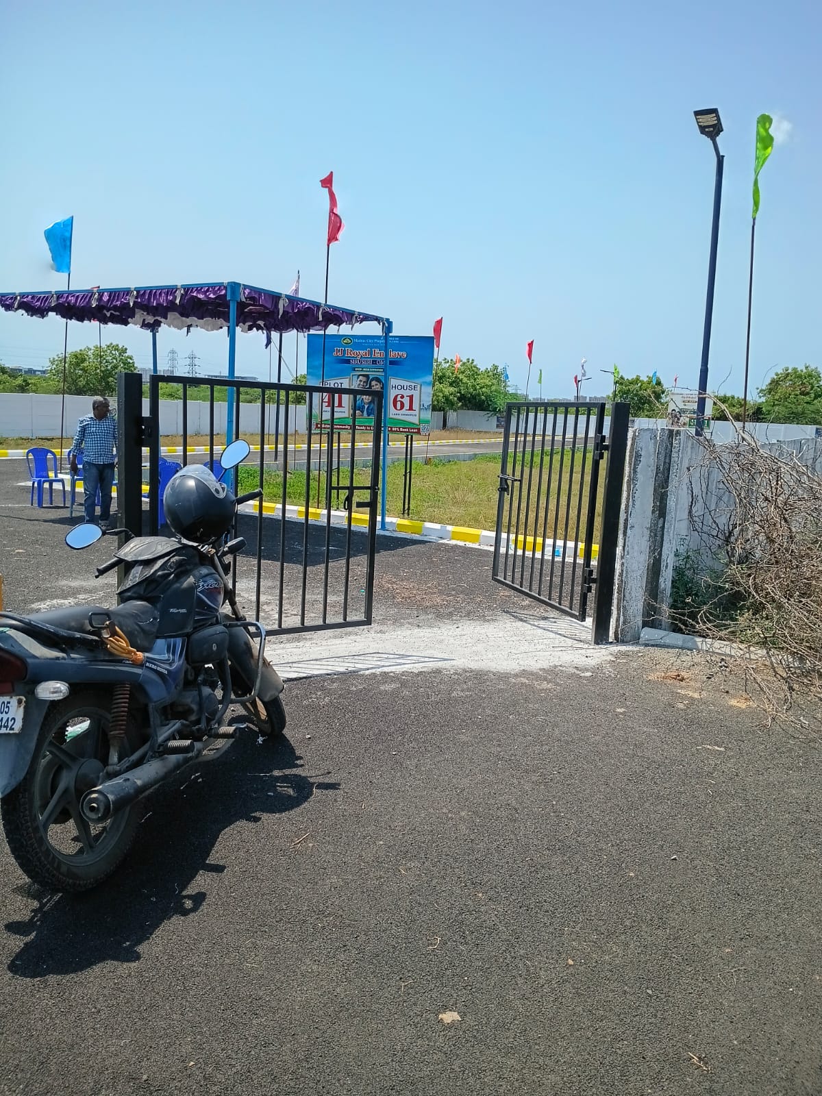 Premium villa plot for sale in Siruseri OMR