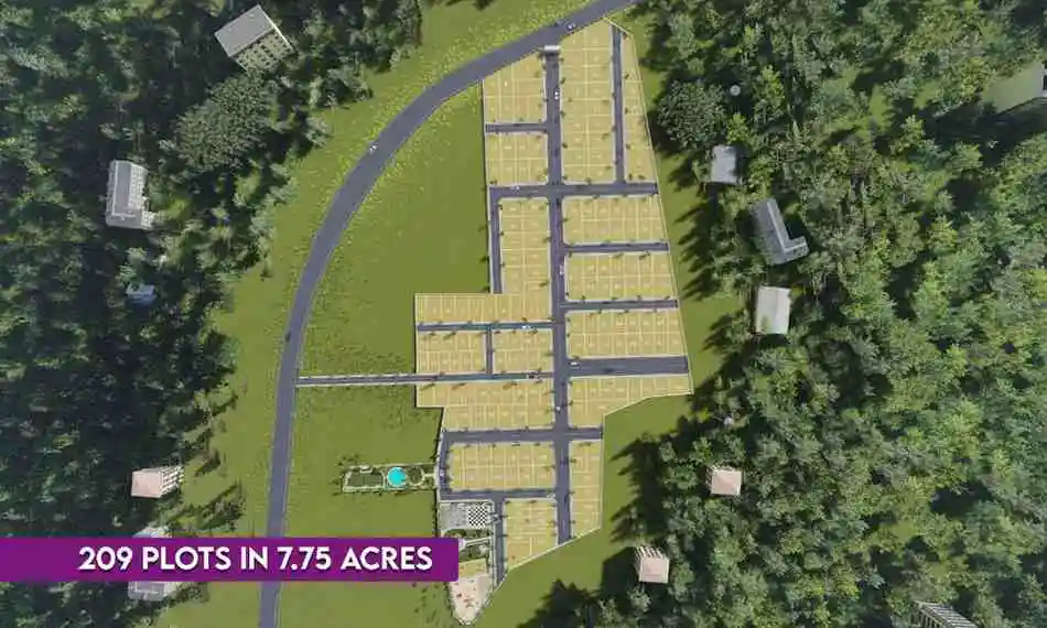 Premium villa plot for sale in Narasingapuram