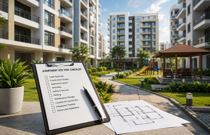 Apartment Site Visit Checklist: A Complete Guide for Homebuyers
