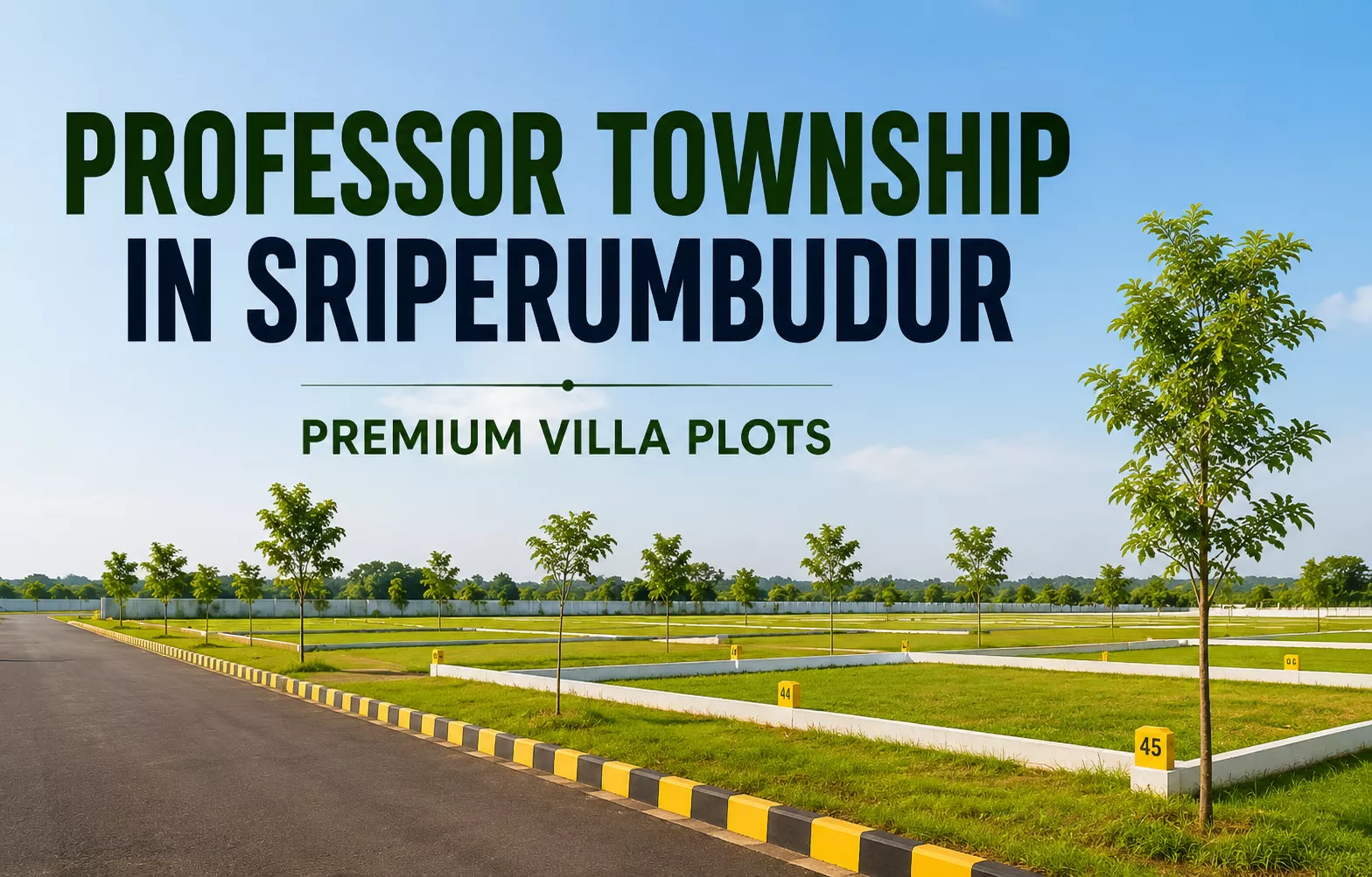 Leading Property Developer Launches Professor Township in Sriperumbudur &ndash; A Premium Investment Opportunity
