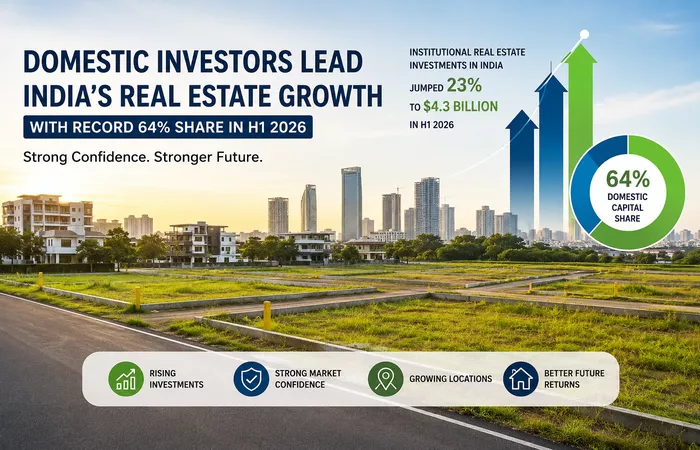 Domestic Investors Lead Indias Real Estate Growth Why This Is Great News for Plot Buyers
