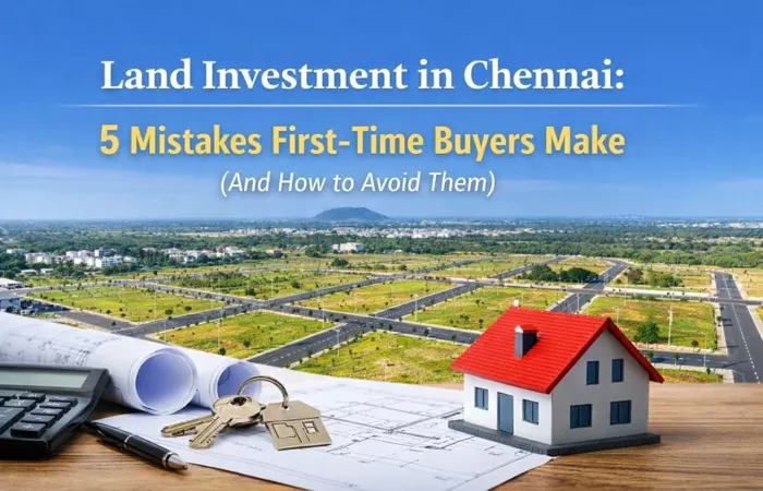 Land Investment in Chennai: 5 Mistakes First-Time Buyers Make (And How to Avoid Them)

