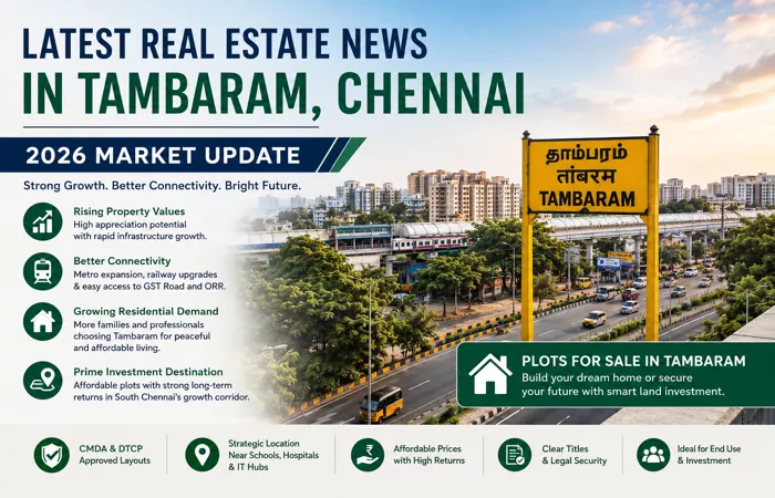 Latest Real Estate News in Tambaram, Chennai &ndash; 2026
