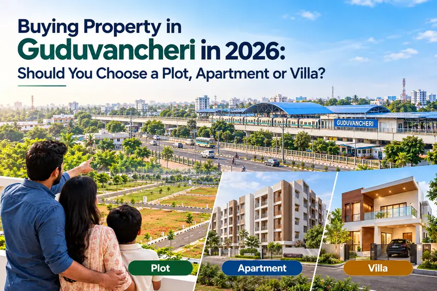 Buying Property in Guduvancheri: Plot, Apartment or Villa?
