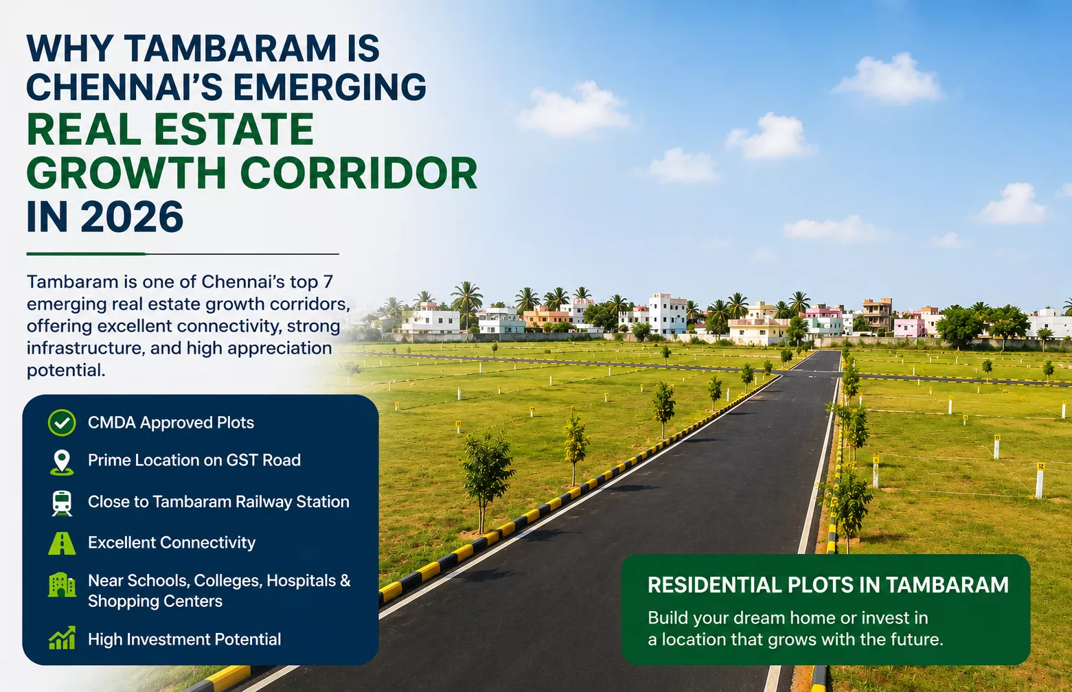 Why Tambaram is Among Chennai's Top 7 Emerging Real Estate Growth Corridors in 2026
