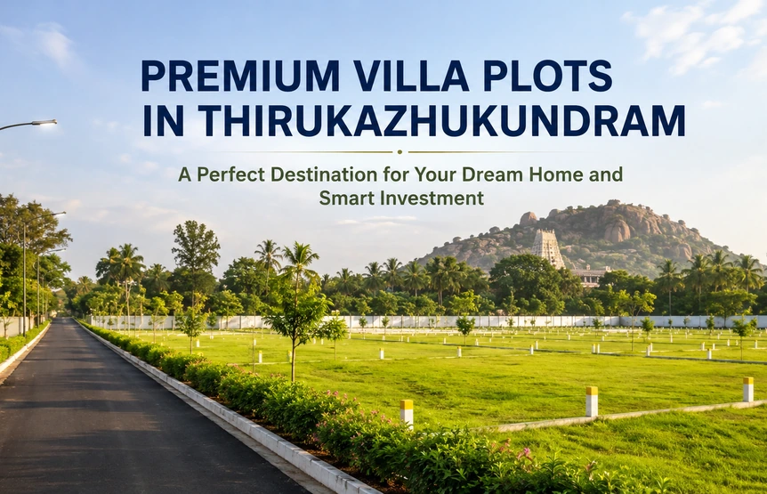 Why Thirukazhukundram Is Emerging as Chennai's Next Premium Villa Plot Investment Destination
