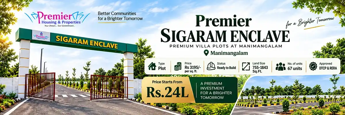 Properties for Sale in South West Chennai