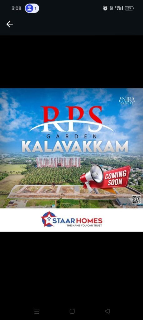 Plots for Sales @  Kalavakkam