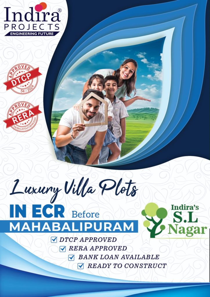 Villa Plots for Sales @ ECR,Mamallapuram